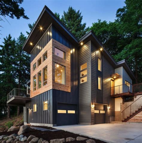 modern metal siding ideas